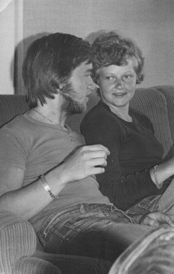 hanny en ik, rond 1975